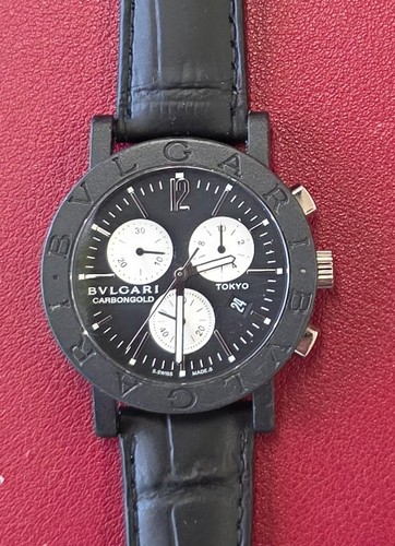 Bvlgari carbongold cronografo - bvlgari,